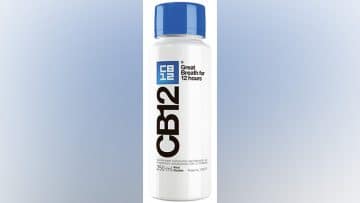 CB12 bietet eine zwölfstündige Neutralisierung von unangenehmen Gerüchen durch Halitosis.